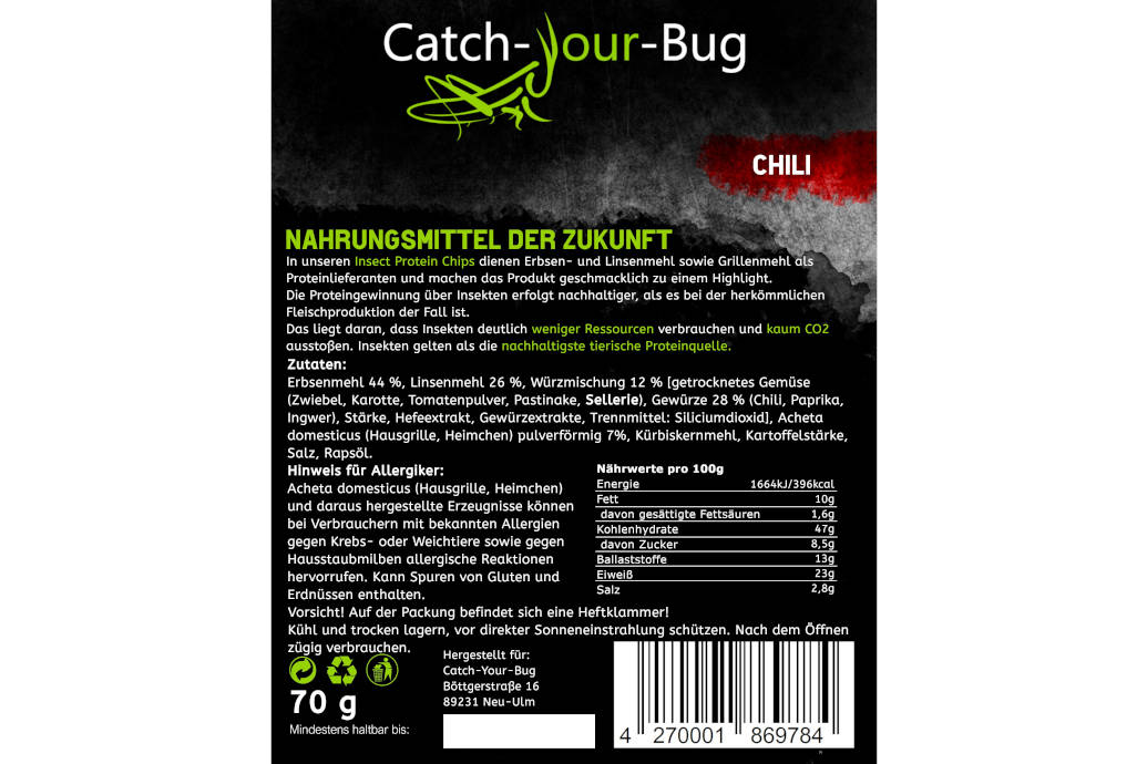 Nährwerte von High Protein Chips