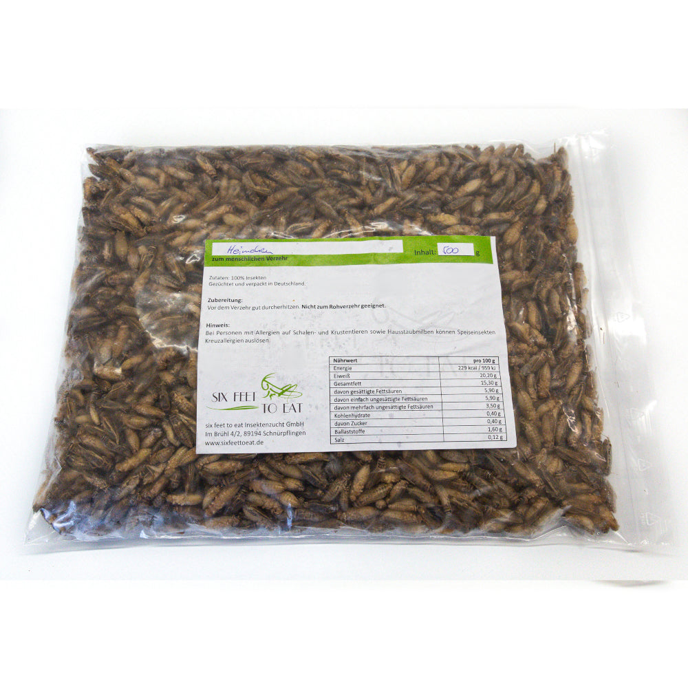 Grillen zum Essen für Menschen