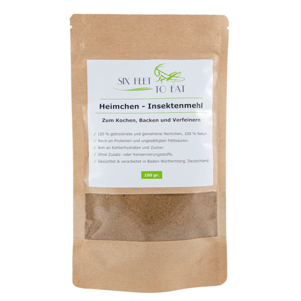 Essbares Insektenmehl von catch-your-bug